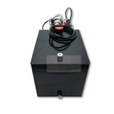 12V DC Double Acting Hydraulic Power Unit 8 Quart Steel Tank 3kW 1.8GPM 2900PSI SAE 8 Fits for Dump Trailer Car Lifting - Fab Heavy Parts