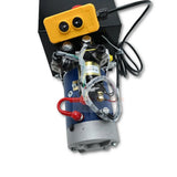 12V DC Double Acting Hydraulic Power Unit 8 Quart Steel Tank 3kW 1.8GPM 2900PSI SAE 8 Fits for Dump Trailer Car Lifting - Fab Heavy Parts