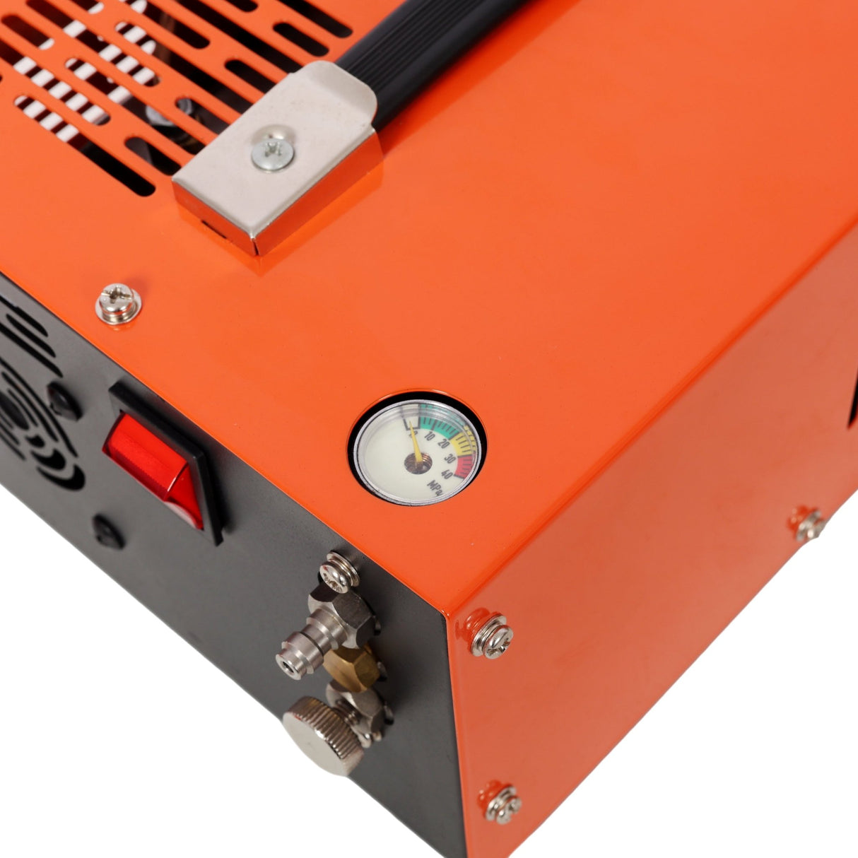 12V DC PCP Air Compressor Portable 4500 Psi Paintball 30MPa Rifle Pump 110V AC High Pressure Pump Scuba Tank Compressor Pump - Fab Heavy Parts