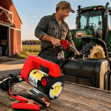 12V DC Portable Self-Priming Diesel Transfer Pump Electric Fuel Extractor with Auto Shut-off Nozzle & Hose Suitable for Diesel Kerosene Machinery Transformer Oil - Fab Heavy Parts