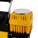 12V Dual Cylinder Heavy Duty Air Compressor Tire Inflator with Pressure Gauge Max 150 PSI - Fab Heavy Parts