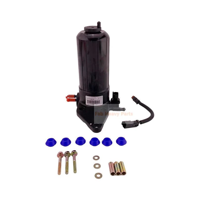 12V Fuel Pump Kit 467 - 7011 4677011 Fits for Caterpillar CAT Engine 3054C C4.4 Excavator 312D2 318D2 Loader 416F2 420F2 430F2 444F2 - Fab Heavy Parts