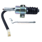 12V Fuel Shut Off Solenoid HL49331000144 Fits for Cummins Generator Excavator - Fab Heavy Parts