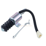 12V Fuel Shut Off Solenoid HL49331000144 Fits for Cummins Generator Excavator - Fab Heavy Parts