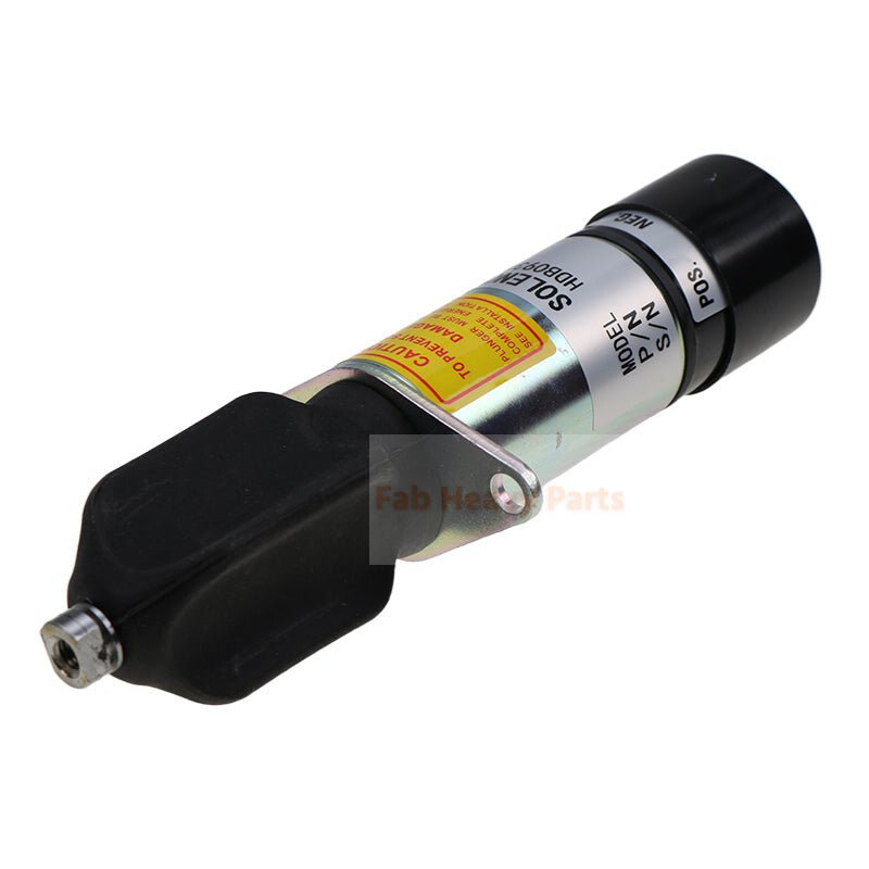 12V Fuel Shutoff Solenoid 1502 - 12A7U1B1S2 129470 - 67320 Fits for Yanmar Engine 4LH 6LY 4JH 4JHE 6LYA - Fab Heavy Parts