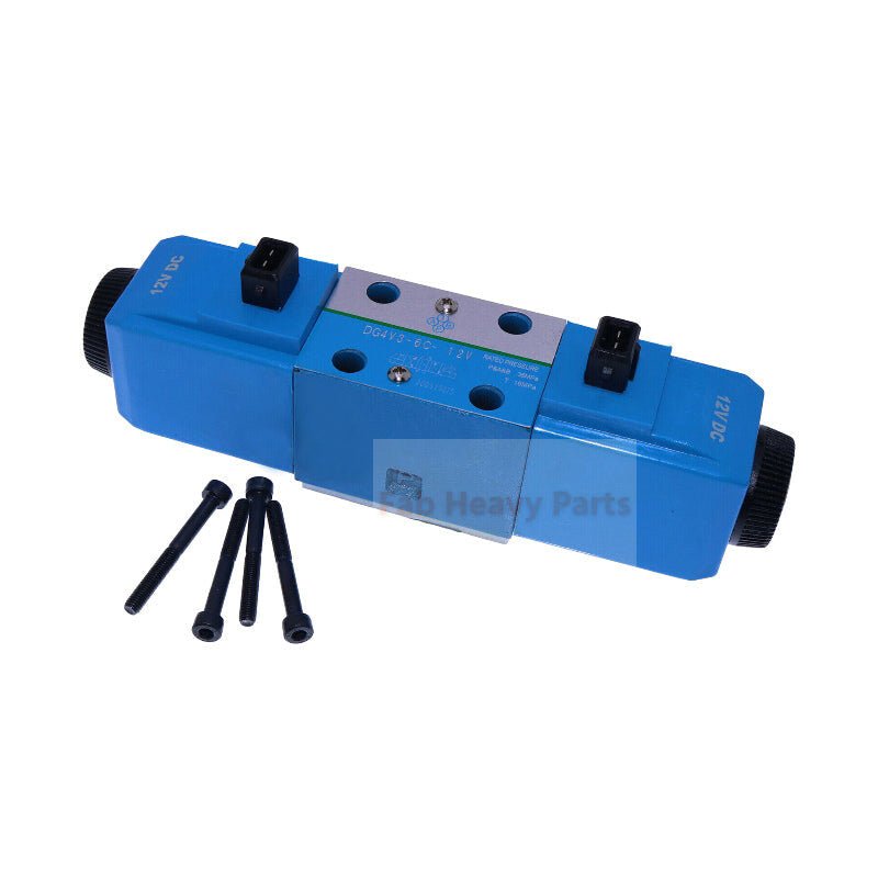 12V Hydraulic Solenoid Directional Valve 02/332169 Fits for Eaton Vickers JCB Backhoe Loader 3CX - Fab Heavy Parts