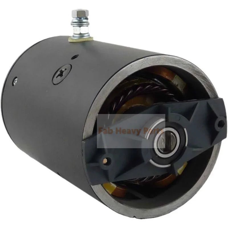 12V Motor 39200388 8111D MUE6106S Fits for John S. Barnes Monarch Haldex Waltco Fits Arctic Boss Hiniker & Sno - Way Snow Plow - Fab Heavy Parts
