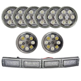 12V Nose LED Conversion Light Kit Fits for John Deere Tractor 4555 4755 4955 4560 4760 4960 - Fab Heavy Parts