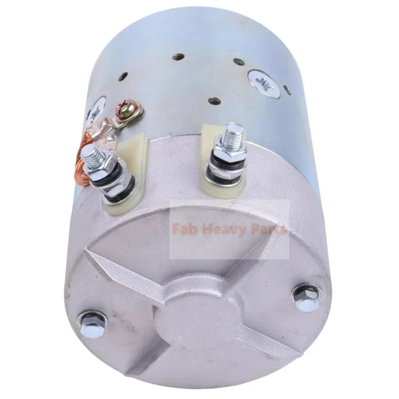 12V Pump Motor 2 Post Double Bearing HYD01563 HYD1563 HYD09328 Fits for BOSS Snow Plow - Fab Heavy Parts