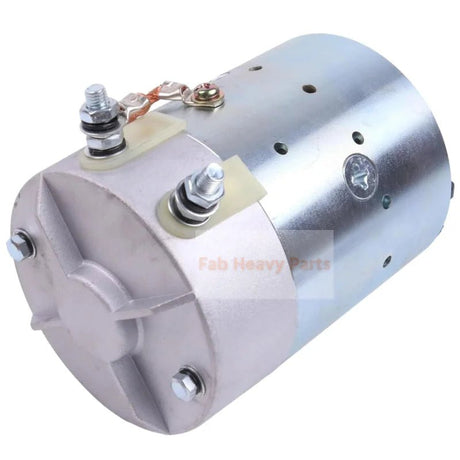 12V Pump Motor 2 Post Double Bearing HYD01563 HYD1563 HYD09328 Fits for BOSS Snow Plow - Fab Heavy Parts