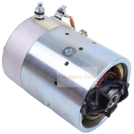 12V Pump Motor 2 Post Double Bearing HYD01563 HYD1563 HYD09328 Fits for BOSS Snow Plow - Fab Heavy Parts
