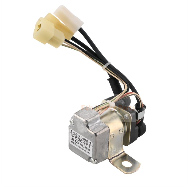 12V Relay 1 - 82553 - 040 - 1 0 - 25000 - 7912 Fits for Isuzu Engine 4JJ1 4JG1 4BG1 - Fab Heavy Parts