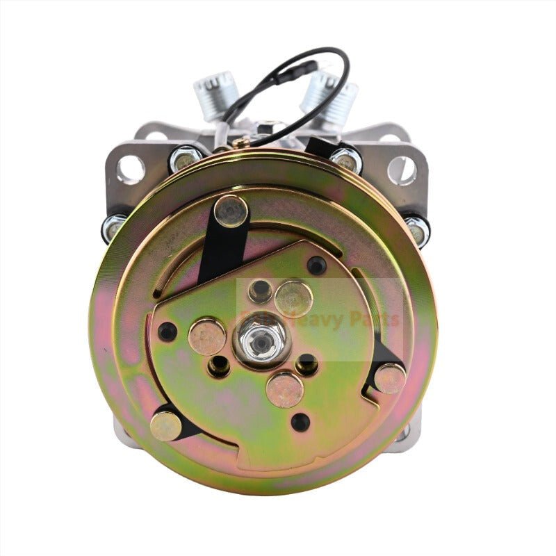 12V SD5H09 A/C Compressor 345 - 4547 3454547 Fits for Caterpillar CAT 259D 279D 289D 299D 257D 277D 287D 236D 246D - Fab Heavy Parts