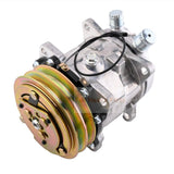 12V SD5H09 A/C Compressor 345 - 4547 3454547 Fits for Caterpillar CAT 259D 279D 289D 299D 257D 277D 287D 236D 246D - Fab Heavy Parts