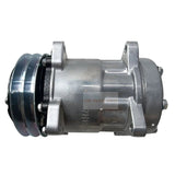 12V SD7H15 4663 A/C Compressor 86508521 Fits for CASE Tractor 2090 2094 2290 2294 2390 2394 2590 2594 3294 New Holland TR87 TR88 TR89 TR97 TR98 TR99 - Fab Heavy Parts