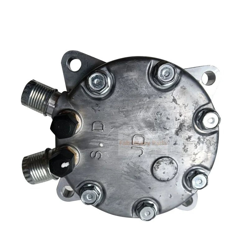 12V SD7H15 4663 A/C Compressor 86508521 Fits for CASE Tractor 2090 2094 2290 2294 2390 2394 2590 2594 3294 New Holland TR87 TR88 TR89 TR97 TR98 TR99 - Fab Heavy Parts