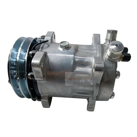 12V SD7H15 4663 A/C Compressor 86508521 Fits for CASE Tractor 2090 2094 2290 2294 2390 2394 2590 2594 3294 New Holland TR87 TR88 TR89 TR97 TR98 TR99 - Fab Heavy Parts