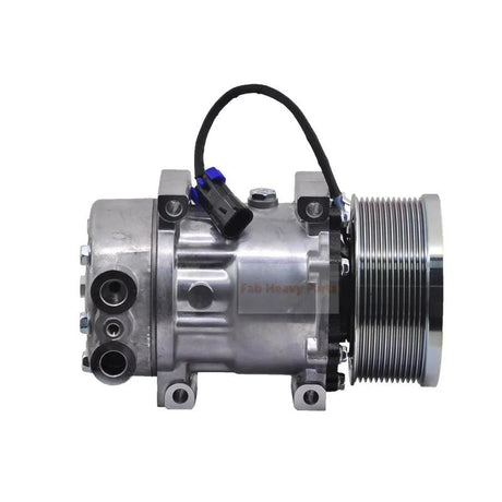12V SD7H15 A/C Compressor 4078 4370 F696003151 Fits for Peterbilt 388 Truck 2008 - 2010 - Fab Heavy Parts