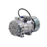 12V SD7H15 A/C Compressor 4078 4370 F696003151 Fits for Peterbilt 388 Truck 2008 - 2010 - Fab Heavy Parts