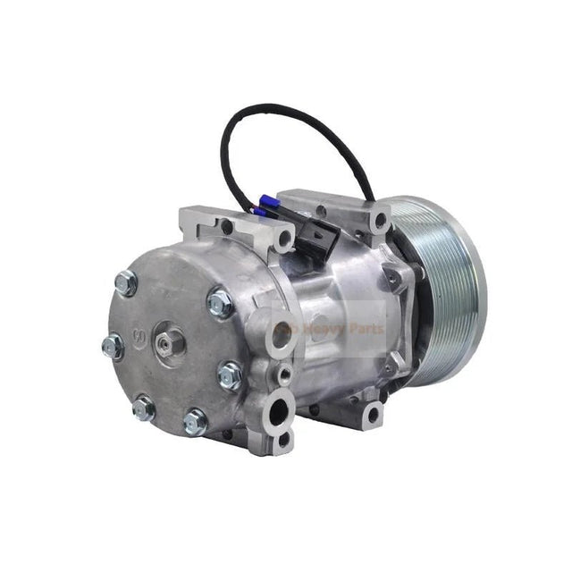 12V SD7H15 A/C Compressor 4078 4370 F696003151 Fits for Peterbilt 388 Truck 2008 - 2010 - Fab Heavy Parts