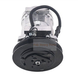 12V SD7H15 A/C Compressor 4105 47693200 84356660 Fits for New Holland Loader W50C W60C W70C W80C U80C B110C B95C - Fab Heavy Parts