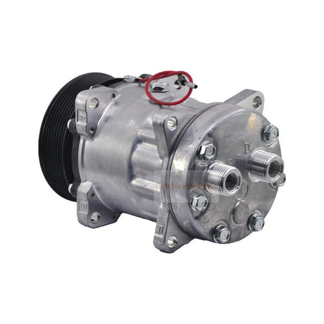 12V SD7H15 A/C Compressor 4672 Fits for Freightliner Kenworth Volvo Caterpillar - Fab Heavy Parts