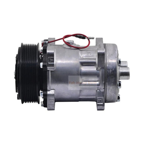 12V SD7H15 A/C Compressor 4672 Fits for Freightliner Kenworth Volvo Caterpillar - Fab Heavy Parts