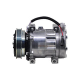 12V SD7H15 A/C Compressor 84290377 Fits for New Holland Tractor T4.105 T4.110F T5.105 T5.115 T4.55 T4.65 T5.95 T4.85 - Fab Heavy Parts