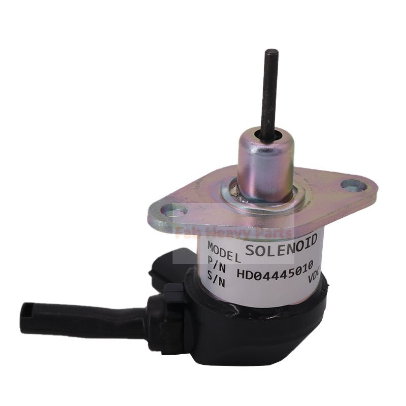 12V Shut Off Solenoid 1G772 - 60012 Fits for Kubota Excavator KX057 - 4 KX080 - 3 U55 Tractor M6040 M7040 - Fab Heavy Parts