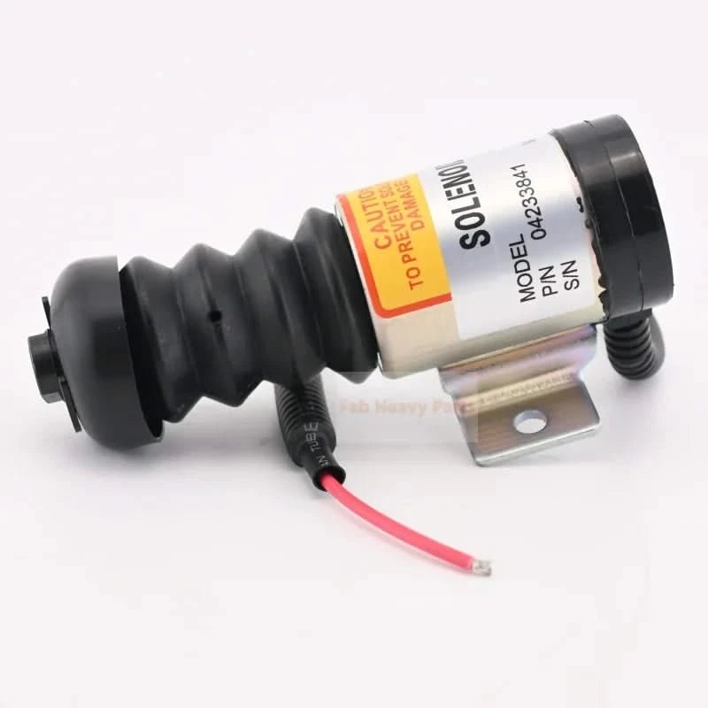 12V Shut Off Solenoid Valve 04233841 0423 3841 for Deutz 912 913 914 Engine - Fab Heavy Parts
