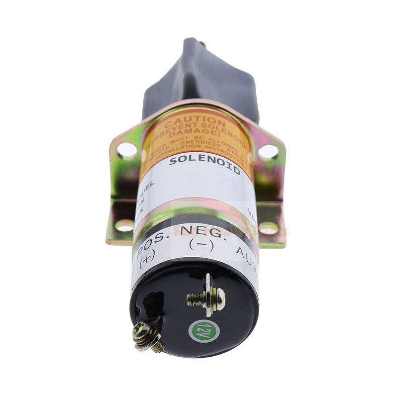 12V ShutDown Solenoid 1500 - 3026 1502 - 12C2U1B5S2 103007 Fits for Woodward Skyjack SJ600 SJ6826 RT SJ6832 RT SJ7027 RT - Fab Heavy Parts