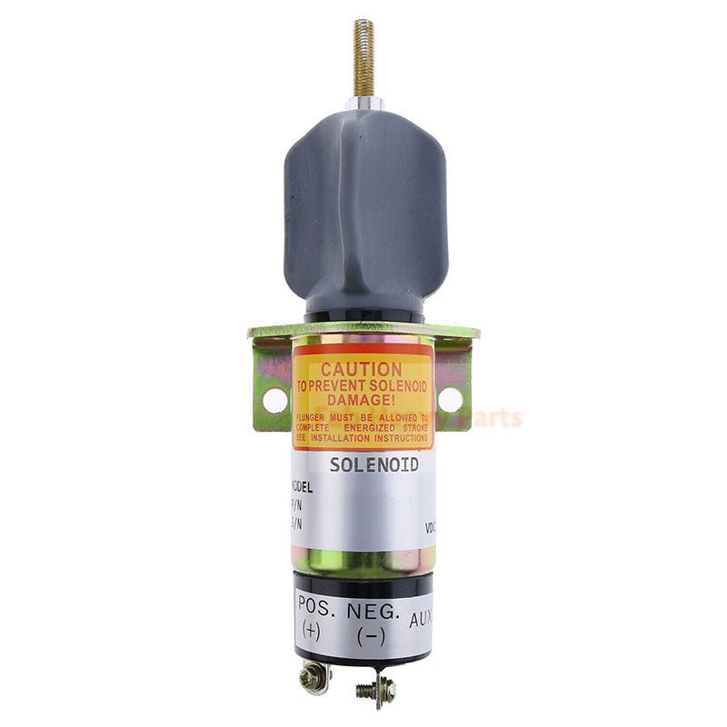 12V ShutDown Solenoid 1500 - 3026 1502 - 12C2U1B5S2 103007 Fits for Woodward Skyjack SJ600 SJ6826 RT SJ6832 RT SJ7027 RT - Fab Heavy Parts