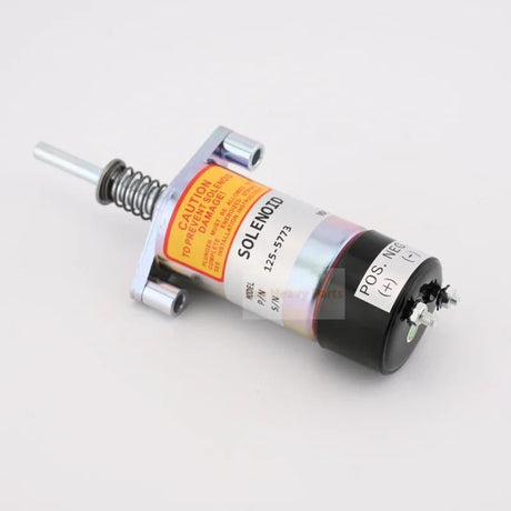 12V Shutoff Solenoid 125 - 5773 1255773 Fits for Caterpillar CAT Engine 3204 3304 3304B 3306 3306B 3306C 3406B 3406C - Fab Heavy Parts