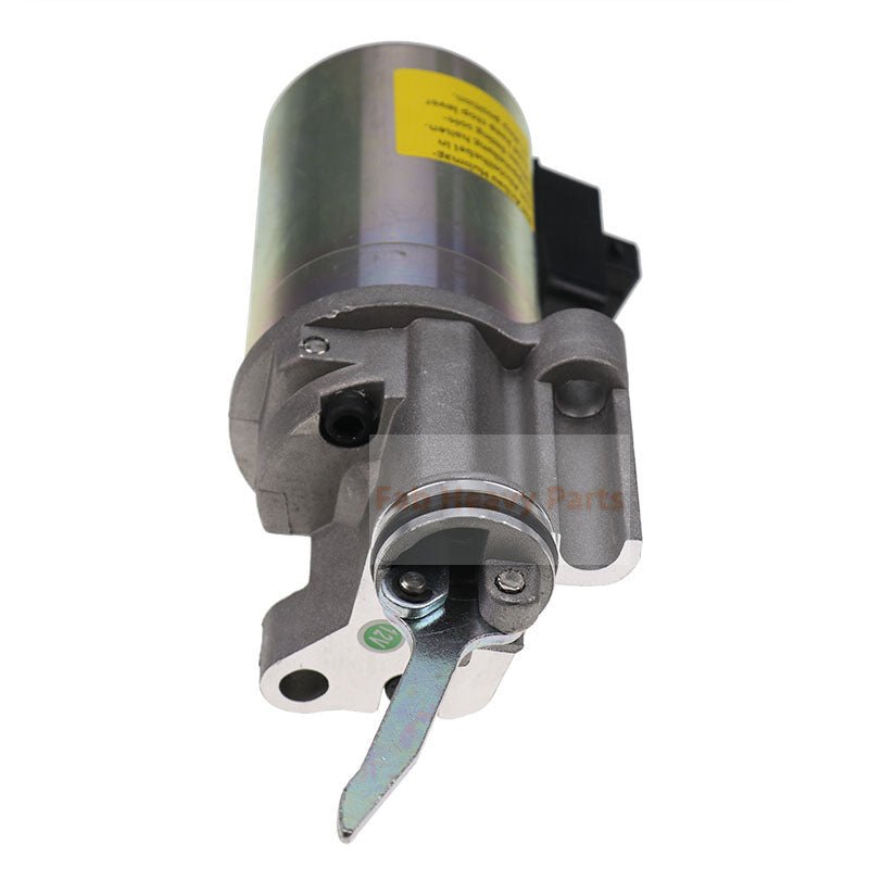 12V Shutoff Solenoid 20460335 Fits for Volvo Penta Engine TAD520GE TAD720GE TAD721GE TAD520VE TAD720VE TAD531GE Excavator EC210 - Fab Heavy Parts