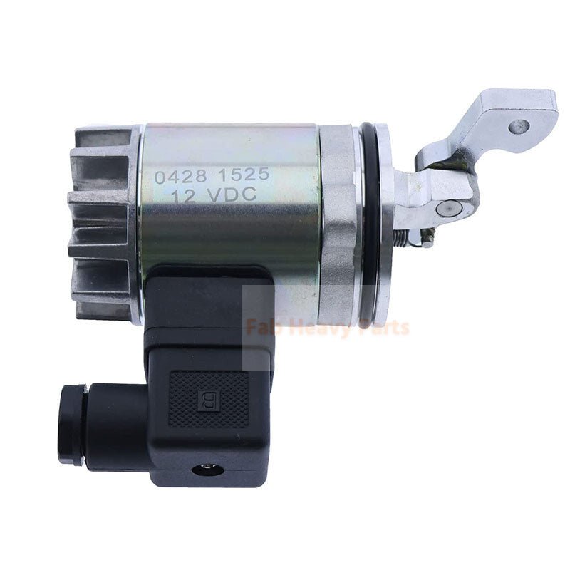 12V ShutOff Solenoid Valve Actuator 0428 1525 04281525 Fits for Deutz Engine 1011 2011 - Fab Heavy Parts