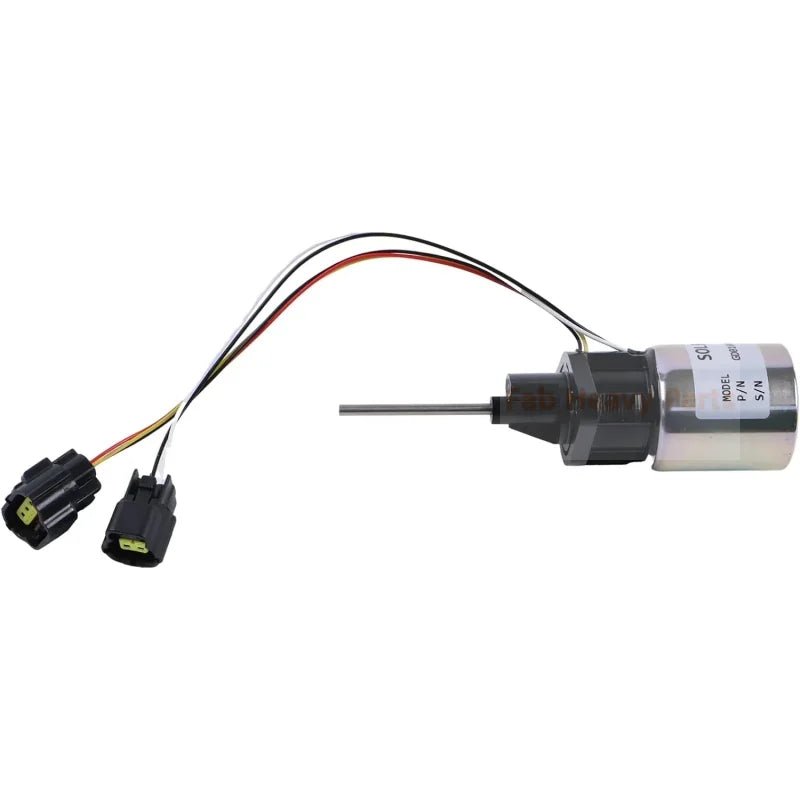 12V Solenoid E5800 - 60011 8715 - 1519 0175 - 12ASCSPS Fits for Kioti CK2510 CK2510H UTV K9 3A139LF - Fab Heavy Parts