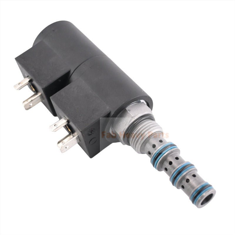 12V Solenoid Operated Motor Spool Cartridge Valve With Coil SV08 - 47D - 0 - N - 00 6306012 Fits for Hydraforce - Fab Heavy Parts