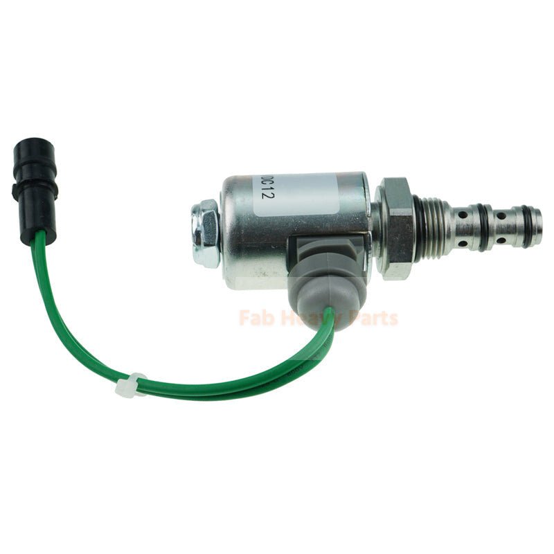 12V Solenoid Valve 3E - 6268 3E6268 Fits for Caterpillar CAT Engine 3114 Loader 446 446B Telehandler RT100 RT80 - Fab Heavy Parts