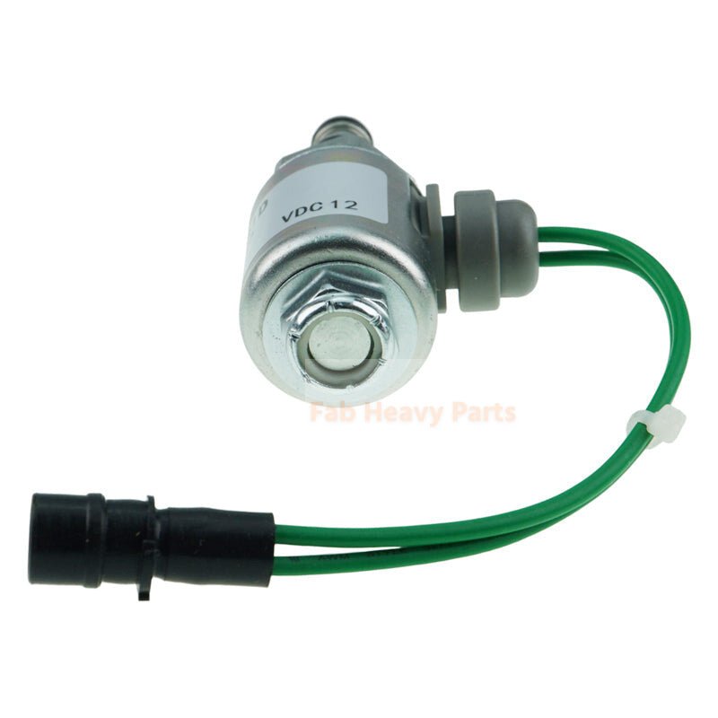 12V Solenoid Valve 3E - 6268 3E6268 Fits for Caterpillar CAT Engine 3114 Loader 446 446B Telehandler RT100 RT80 - Fab Heavy Parts