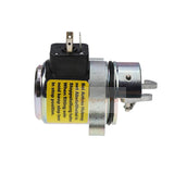 12V Solenoid Vavle VOE11715004 Fits for Volvo Engine D3D D3.6D Wheel Loader L20B L25B L30B L35B L20F L25F