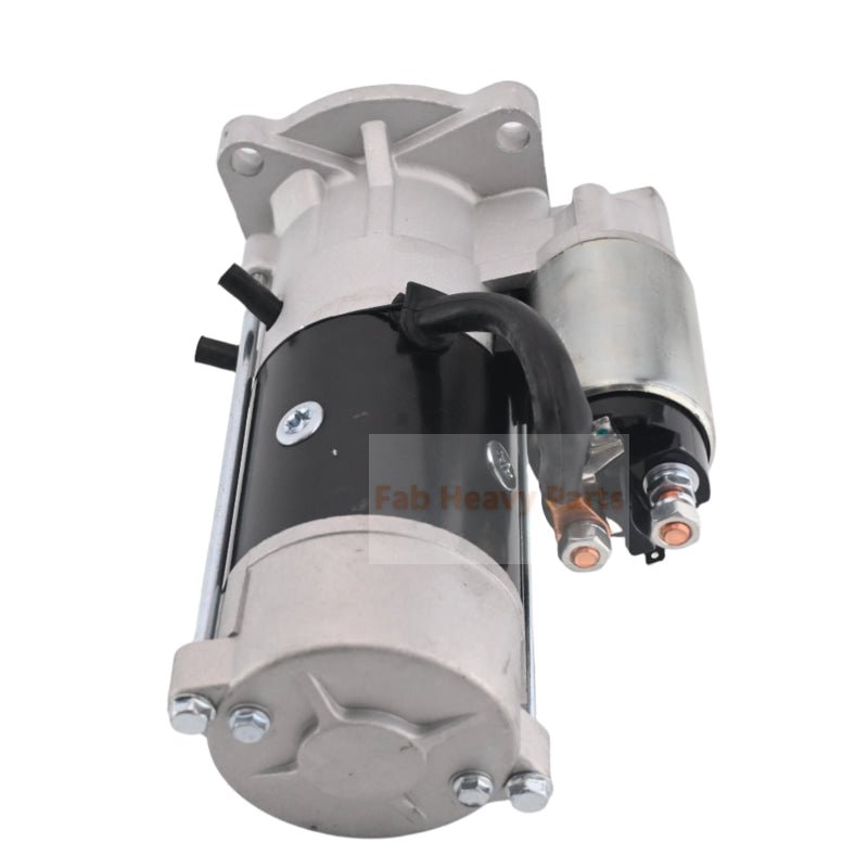 12V Starter Motor 6676957 6685190 for Kubota Engine V2203 V3300 Aftermarket Replacement For Bobcat T2250 V417 5600 773 A300 A770 S750 S770 S850 T750 T770 T870 - Fab Heavy Parts