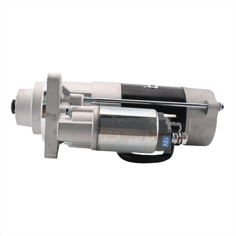 12V Starter Motor 6676957 6685190 for Kubota Engine V2203 V3300 Aftermarket Replacement For Bobcat T2250 V417 5600 773 A300 A770 S750 S770 S850 T750 T770 T870 - Fab Heavy Parts