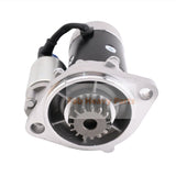 12V Starter Motor AT318141 for Yanmar Engine 3TNV88F 4TNV86CT Fits for John Deere Excavator 30G 35D 35G 50D 50G - Fab Heavy Parts