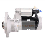12V Starter Motor AT318141 for Yanmar Engine 3TNV88F 4TNV86CT Fits for John Deere Excavator 30G 35D 35G 50D 50G - Fab Heavy Parts