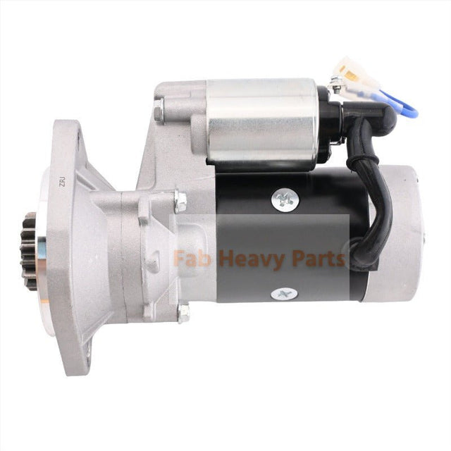 12V Starter Motor AT318141 for Yanmar Engine 3TNV88F 4TNV86CT Fits for John Deere Excavator 30G 35D 35G 50D 50G - Fab Heavy Parts