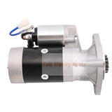 12V Starter Motor AT318141 for Yanmar Engine 3TNV88F 4TNV86CT Fits for John Deere Excavator 30G 35D 35G 50D 50G - Fab Heavy Parts