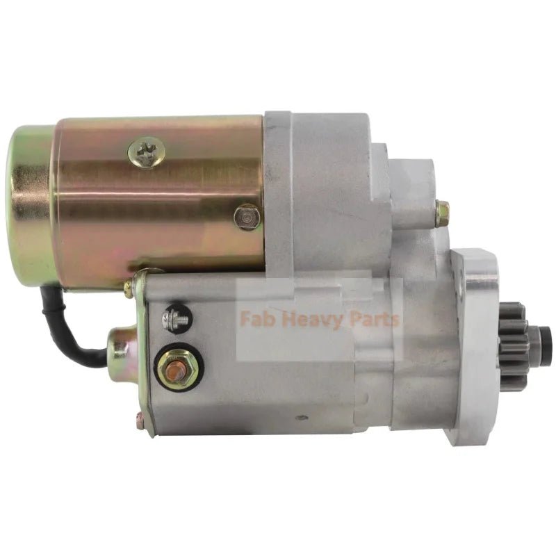 12V Starter Motor QD100C3 3000 - 0120 YJQD100C3 Fits for Engine Y380 Y385 (not for Huanghe TY290 engine) - Fab Heavy Parts