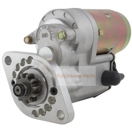 12V Starter Motor QD100C3 3000 - 0120 YJQD100C3 Fits for Engine Y380 Y385 (not for Huanghe TY290 engine) - Fab Heavy Parts