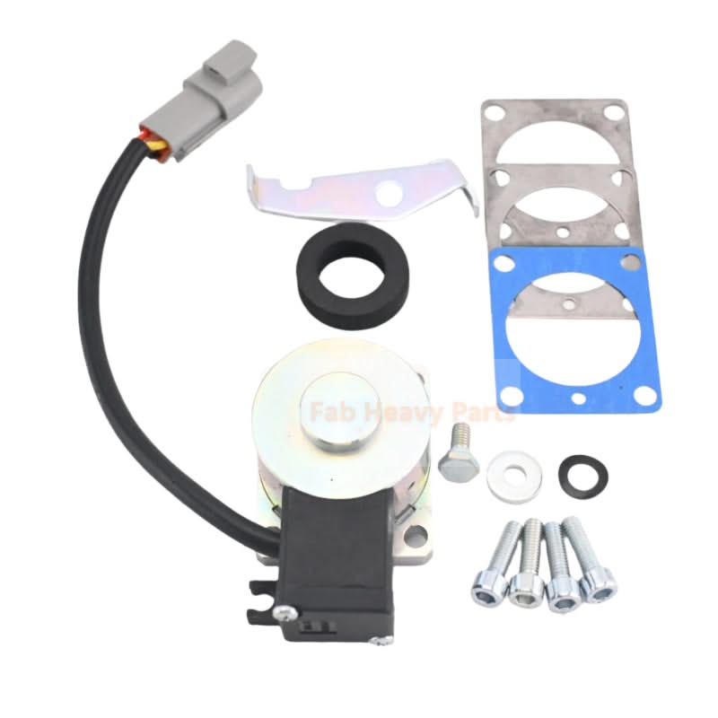 12V Stop Solenoid 03938010 01660911 for Hatz L M Engines 01660910 - Fab Heavy Parts