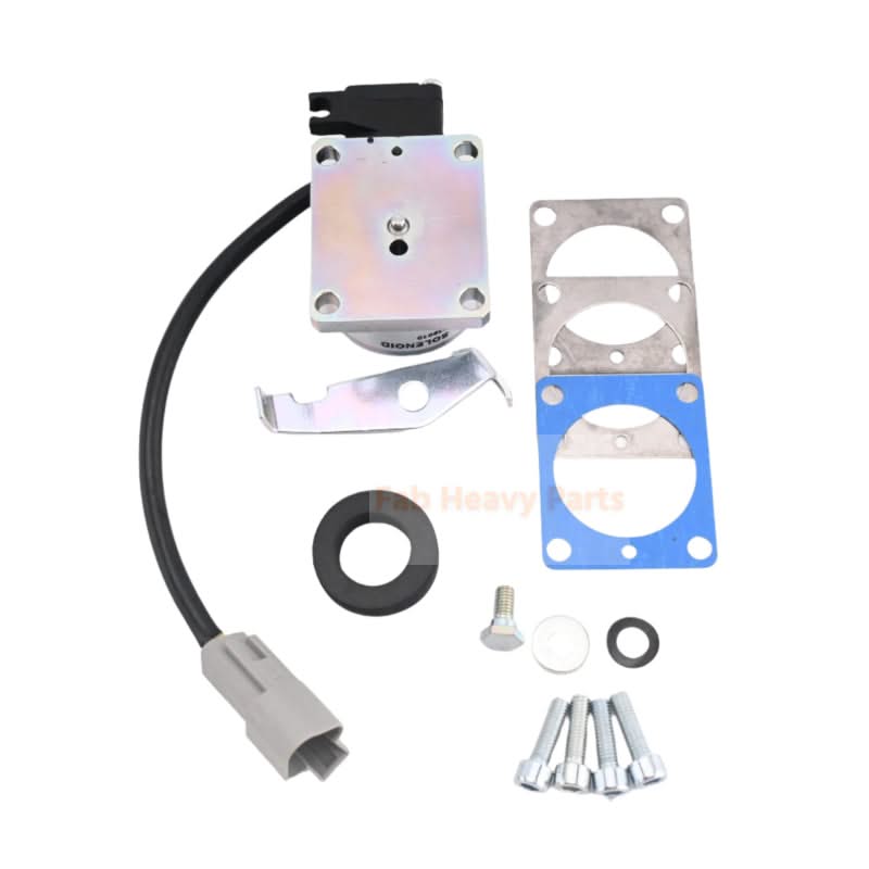 12V Stop Solenoid 03938010 01660911 for Hatz L M Engines 01660910 - Fab Heavy Parts